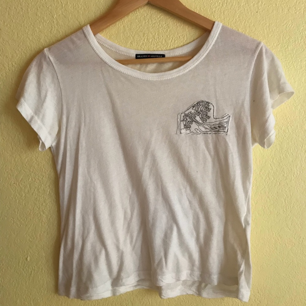 Ocean Brandy Melville Tee🌊